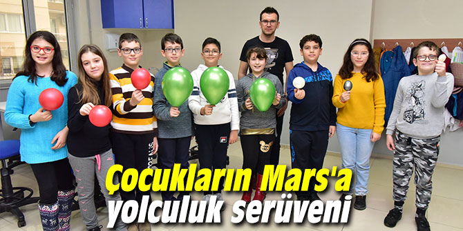 Bilim Kampı'ndan çocukların Mars'a yolculuk serüveni