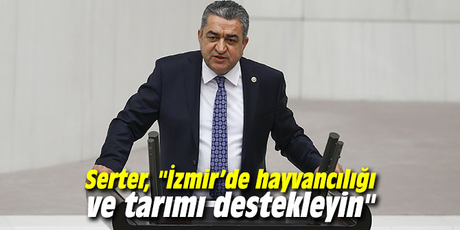 CHP'li Serter’den Bakan Pakdemirli’ye destek çağrısı