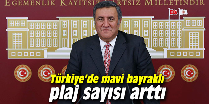 Türkiye’de mavi bayraklı plaj sayısı arttı