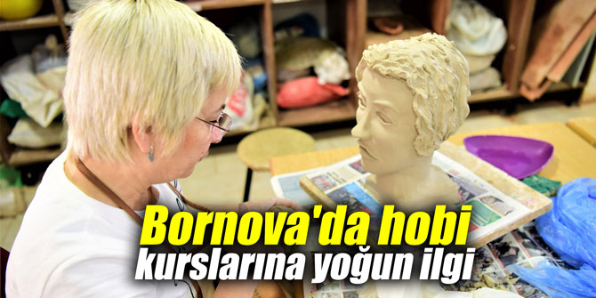 Bornova'da hobi kurslarına yoğun ilgi