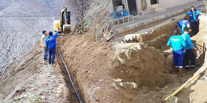 ASKİ'nin alt yapı yatırımları sürüyor