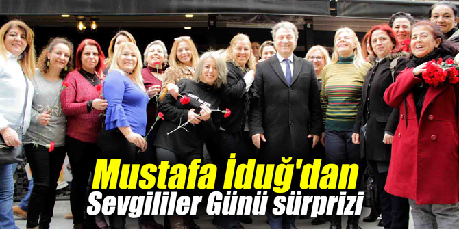 Mustafa İduğ'dan Sevgililer Günü sürprizi