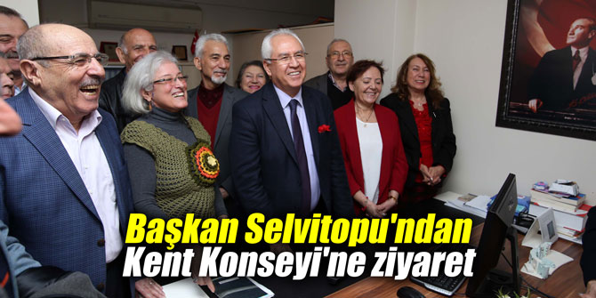 Başkan Selvitopu'ndan Kent Konseyi'ne ziyaret