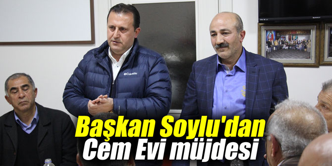 Başkan Soylu'dan Cem Evi müjdesi