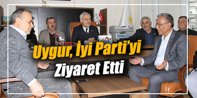 CHP'li Uygur'dan iYi Parti'ye ziyaret
