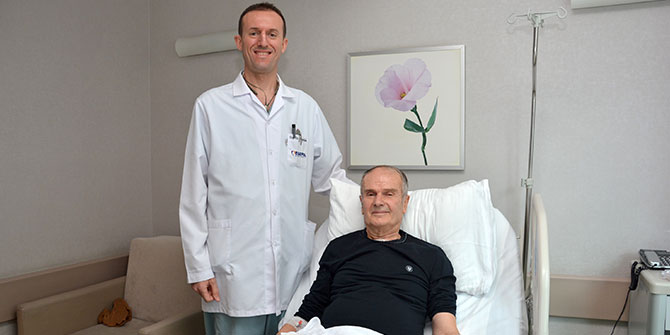 Küçük kesi kalp ameliyatıyla yaşama tutundu