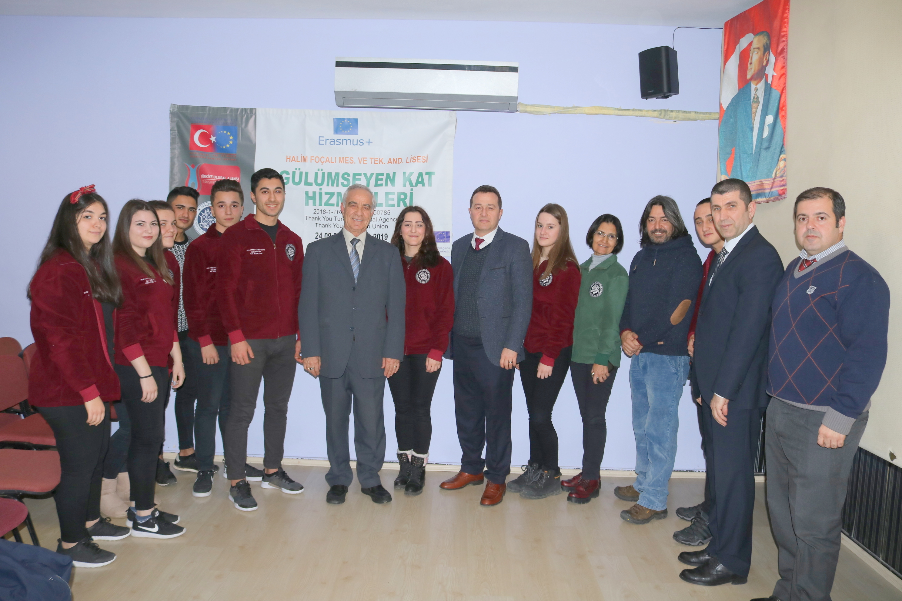 Gülümseyen kat hizmetlerini Berlin'de öğrendiler Egeli turizmcilere anlattılar