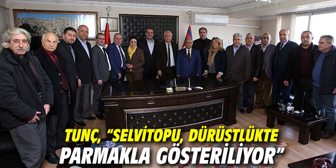 İMAF Genel Başkanı Tunç, “Selvitopu, dürüstlükte parmakla gösteriliyor”