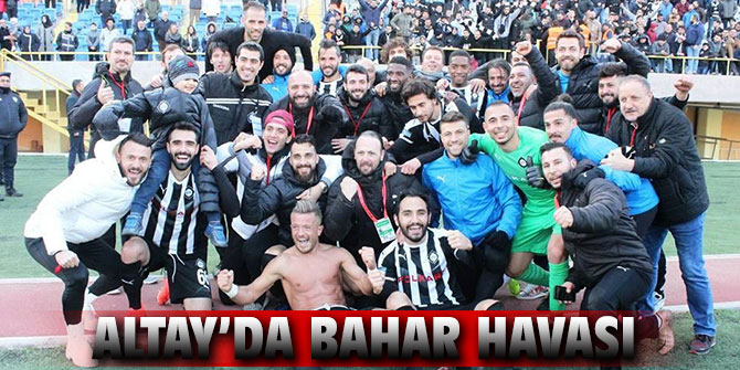 Altay’da bahar havası