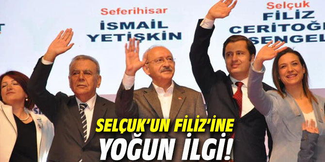 Selçuk’un Filiz’ine yoğun ilgi!