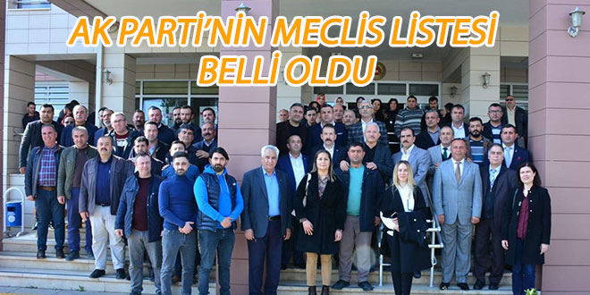 Cumhur İttifakı'nın Torbalı meclis üyesi aday listesi