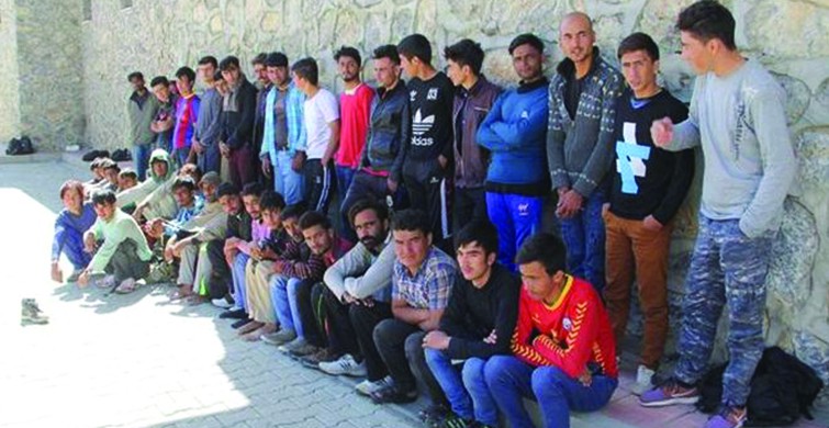 34 kaçak göçmen yakalandı