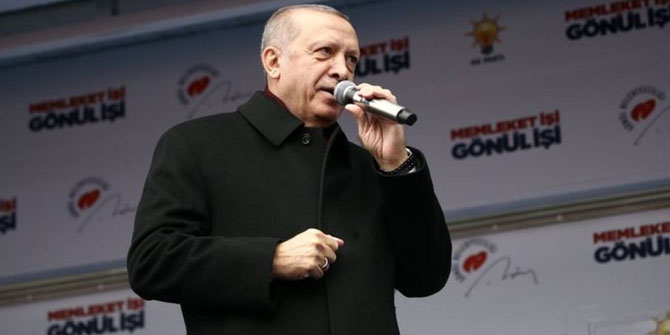 Erdoğan: 'Sandıklarda bunlara Osmanlı tokadını vuracağız'