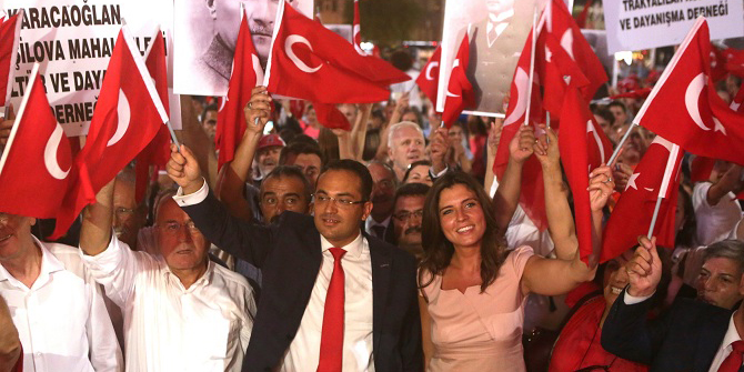 9 Eylül, Bornova'da coşkuyla kutlandı