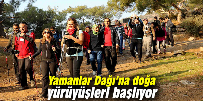 Yamanlar Dağı’na doğa yürüyüşleri başlıyor