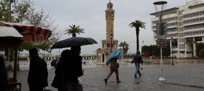 Meteoroloji'den İzmir'e kuvvetli yağmur uyarısı!