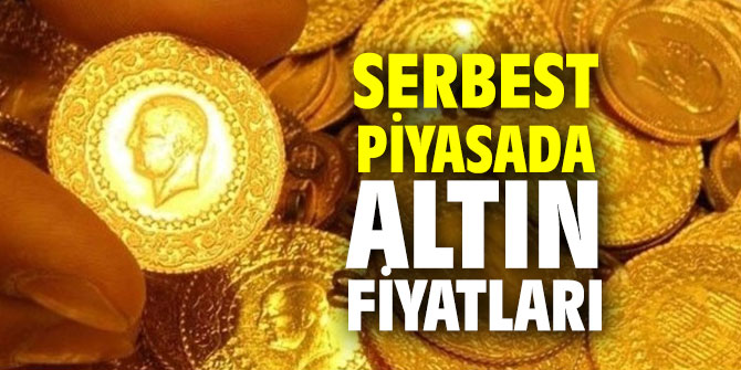 Serbest piyasada altın fiyatları