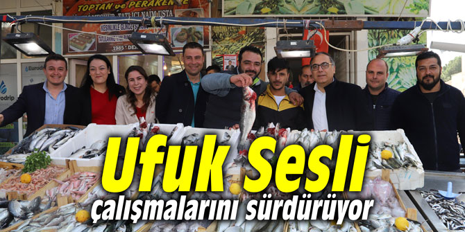 Ufuk Sesli çalışmalarını sürdürüyor