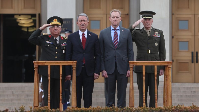 Milli Savunma Bakanı Akar ABD'de