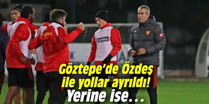Göztepe’de Özdeş ile yollar ayrıldı! Yerine ise…