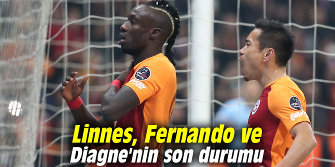 Linnes, Fernando ve Diagne'nin son durumu