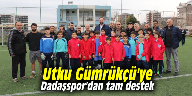 Utku Gümrükçü'ye Dadaşspor'dan tam destek