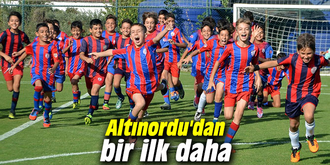 Altınordu'dan bir ilk daha