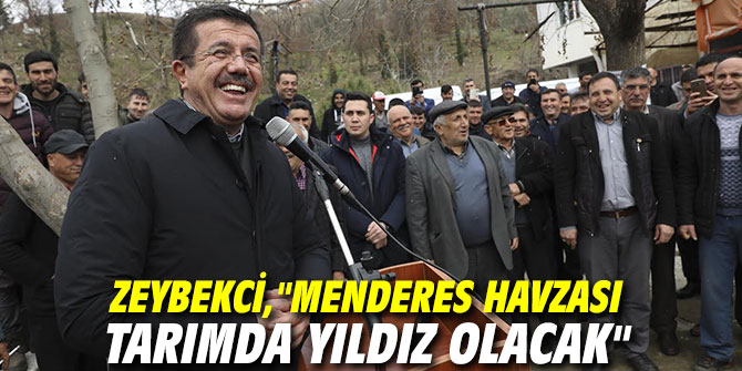 AK Partili Zeybekci, "Menderes Havzası tarımda yıldız olacak"