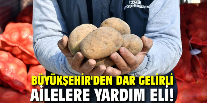 Büyükşehir'den dar gelirli ailelere yardım eli!