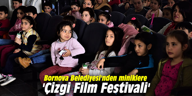 Bornova Belediyesi'nden miniklere 'Çizgi Film Festivali'