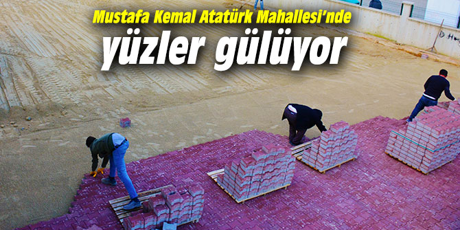 Çaybaşı Mustafa Kemal Atatürk Mahallesi’nde yüzler gülüyor