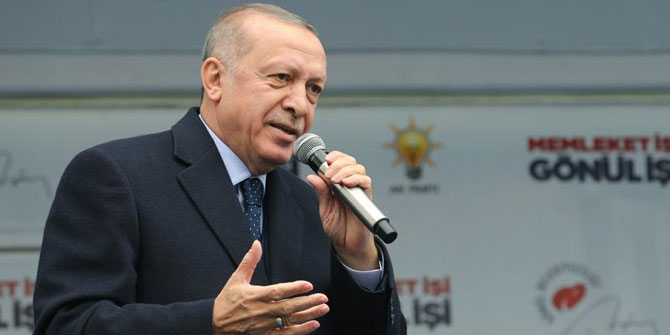 Cumhurbaşkanı Erdoğan: 'Rekor düzeyde oy bekliyorum'