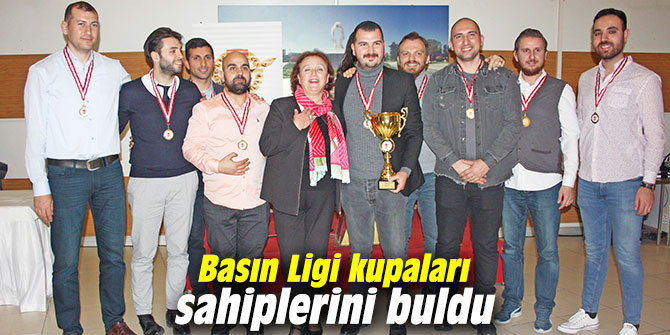Basın Ligi 2018 Şevket Özçelik Sezonu kupaları sahiplerini buldu