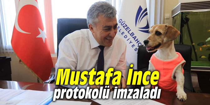 Mustafa İnce, protokolü imzaladı