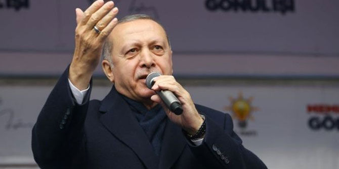 Erdoğan'dan Kılıçdaroğlu'na, "Kandil'in desteklediğiyle el ele, kol kolasın"