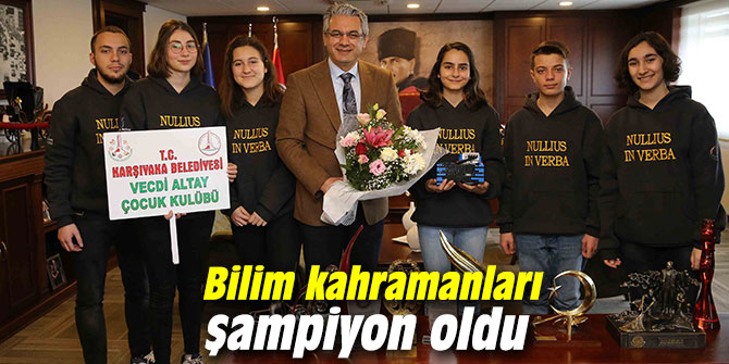 First Lego League turnuvasında Karşıyaka şampiyon oldu