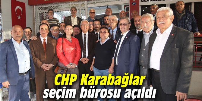 CHP Karabağlar seçim bürosu açıldı