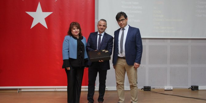 Harvard’lı Prof. Dr. Tannous, İKÇÜ’ye konuk oldu