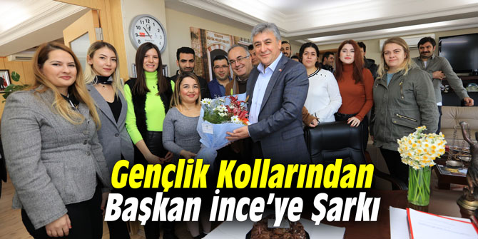 Gençlik Kollarından Başkan İnce’ye Şarkı