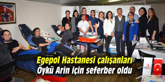 Egepol çalışanları Öykü Arin için seferber oldu