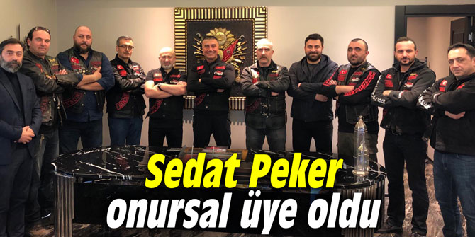 Sedat Peker onursal üye oldu