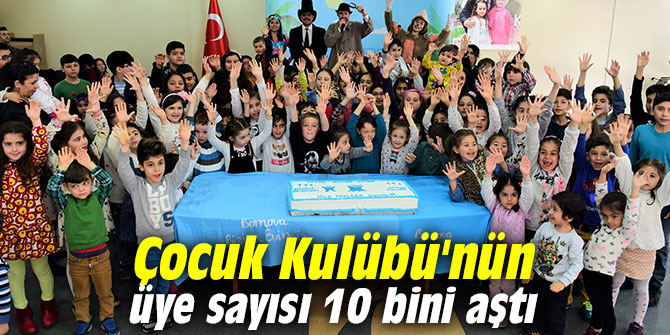 Bornova'da Çocuk Kulübü'nün üye sayısı 10 bini aştı