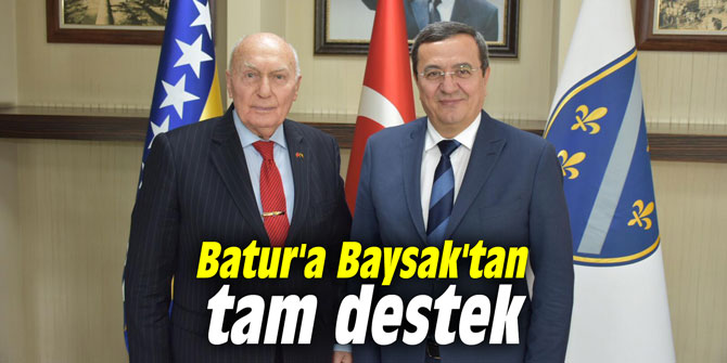 Batur'a Baysak'tan tam destek