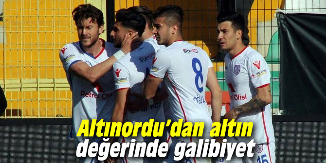 Altınordu’dan altın değerinde galibiyet