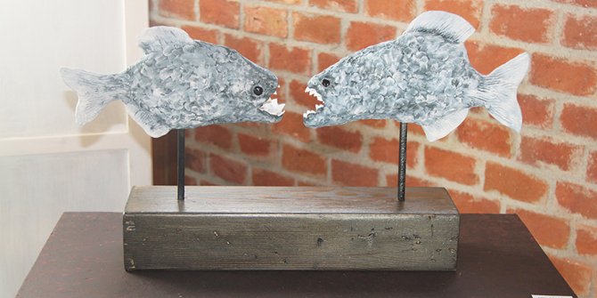 'Demir Yüzgeçler' sergisi sanatseverlerle buluştu