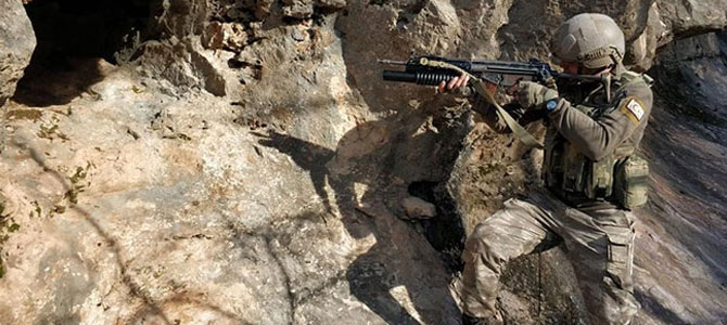 Terör örgütüne ağır darbe! Sığınaklar imha edildi