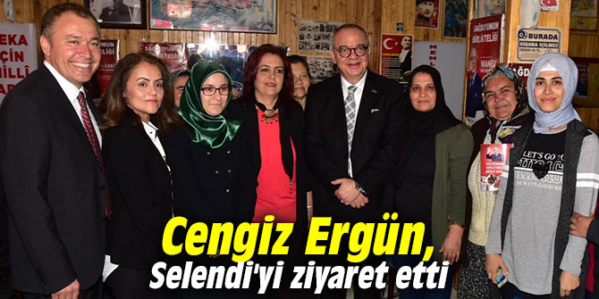 Cengiz Ergün, Selendi'yi ziyaret etti