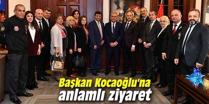 Başkan Kocaoğlu'na anlamlı ziyaret