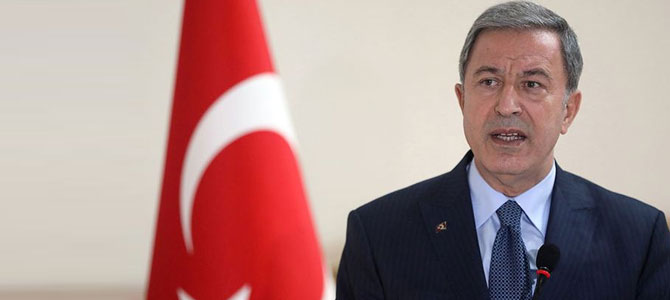 Bakan Akar’dan terörle mücadelede kararlılık mesajı!