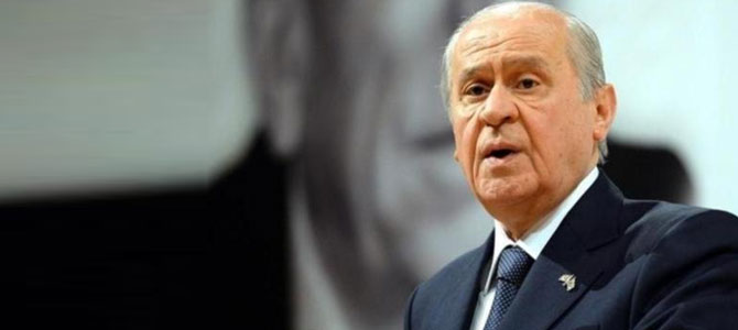 MHP lideri Bahçeli, "Hadi gelin de kanınızda boğalım"